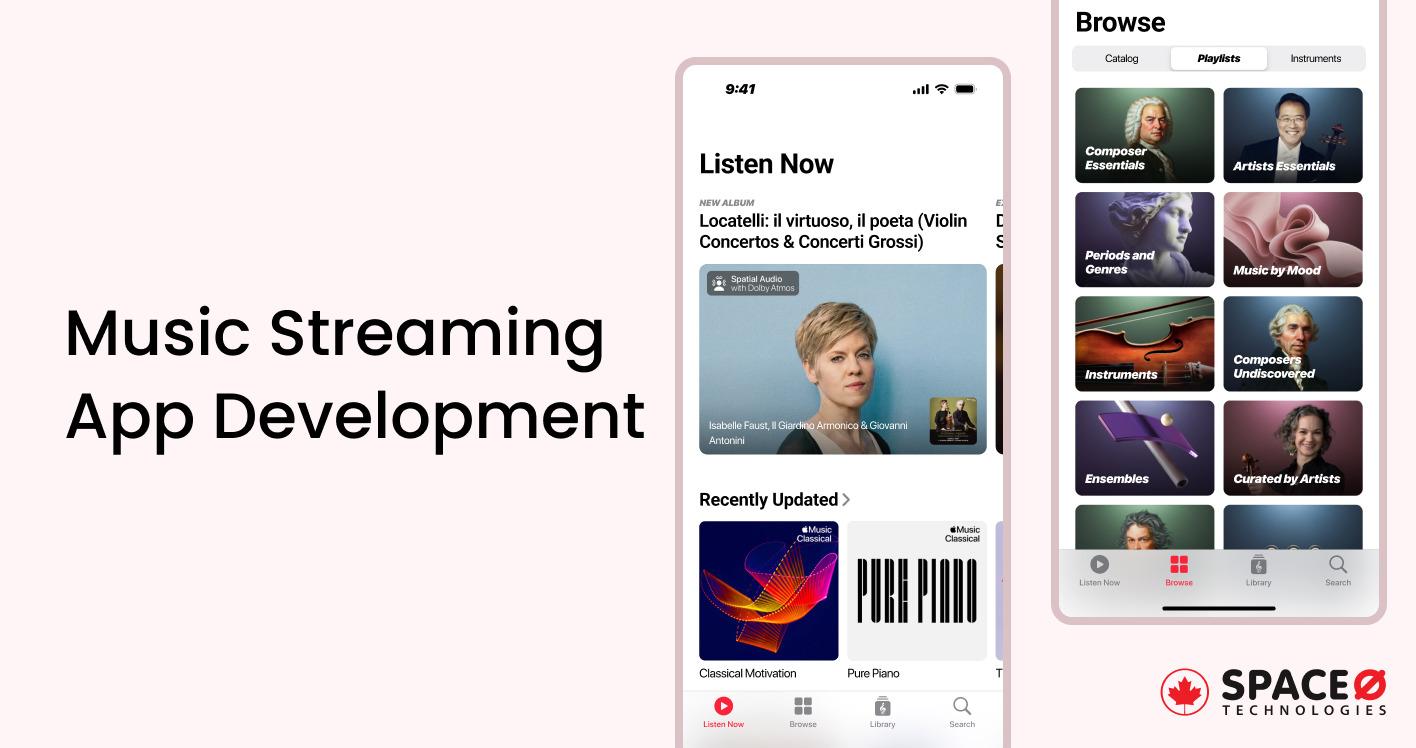 Music Streaming App Development