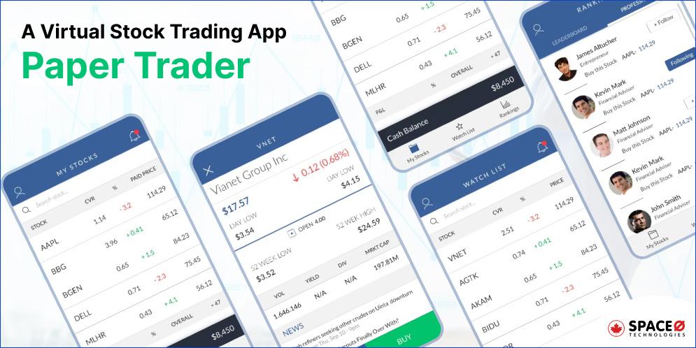 A Virtual Stock Trading App Developed By Us