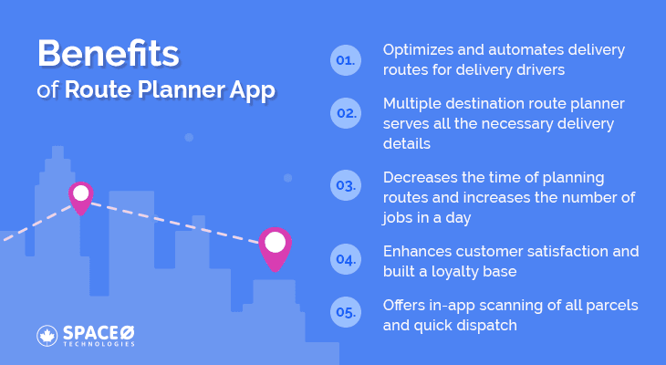 benefits of route planner app