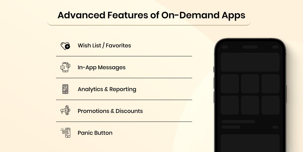 On-demand Apps Advanced Features