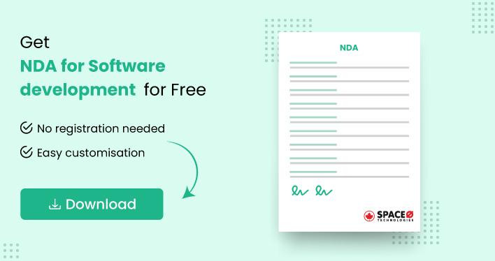 Get NDA for Software development for free