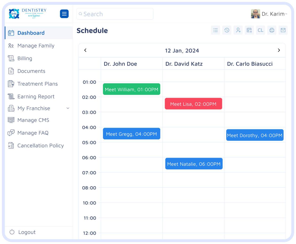 Dental Appointment Scheduling Software Developed by Space-O