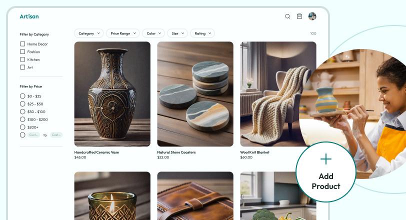 Online Marketplace for Artisans