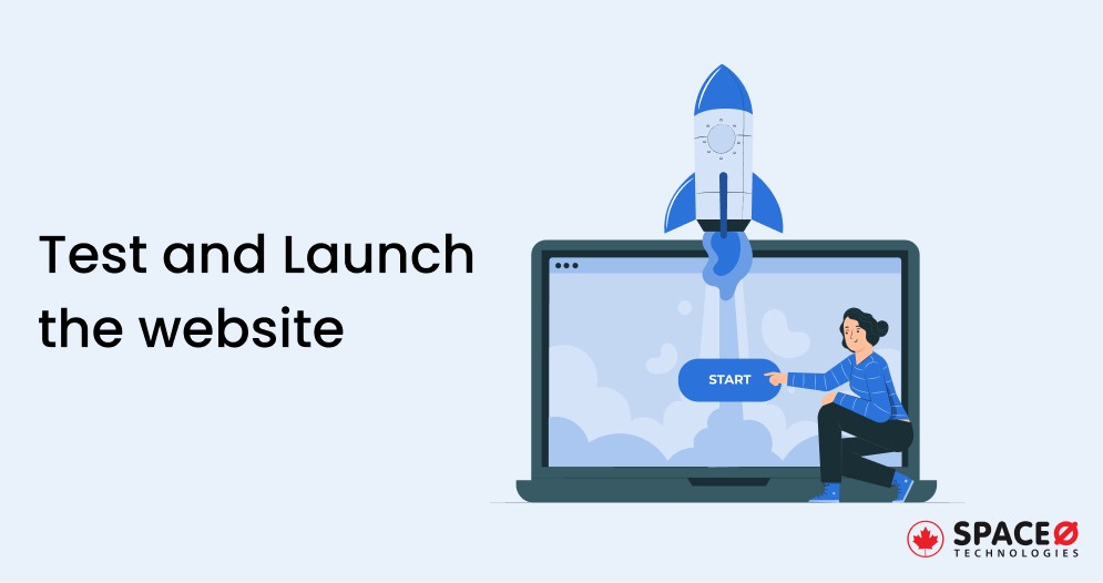 Test and Launch the website