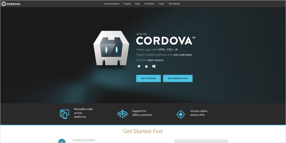 Cordova Framework
