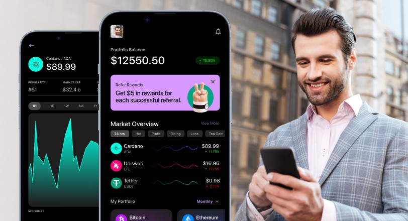 Cryptocurrency Wallet App