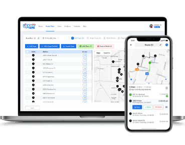 Upper route planner