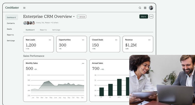 Enterprise-Grade CRM System