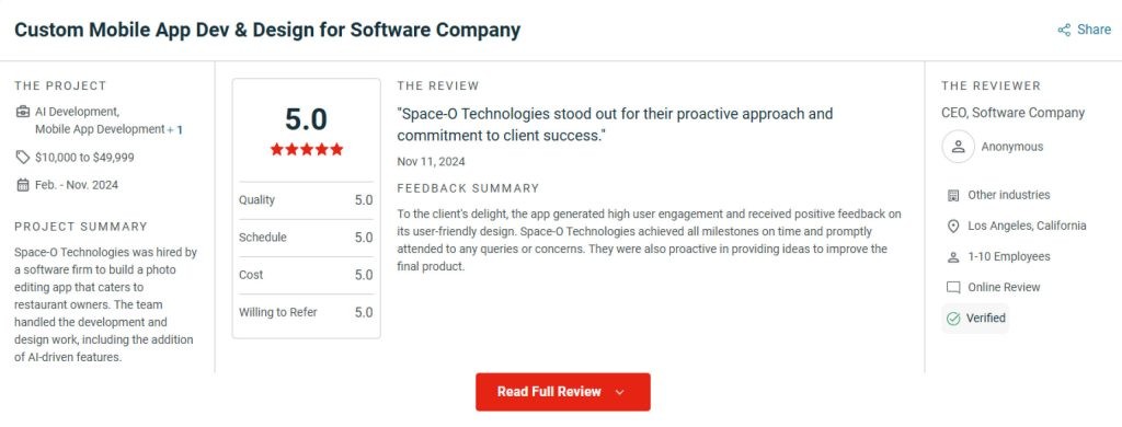 What our clients say