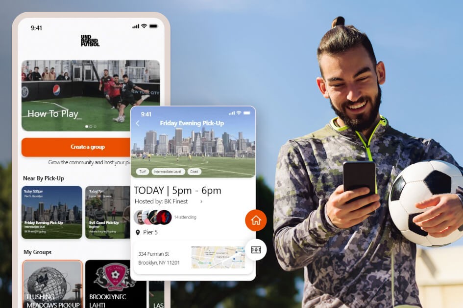 Pickup Soccer App Development