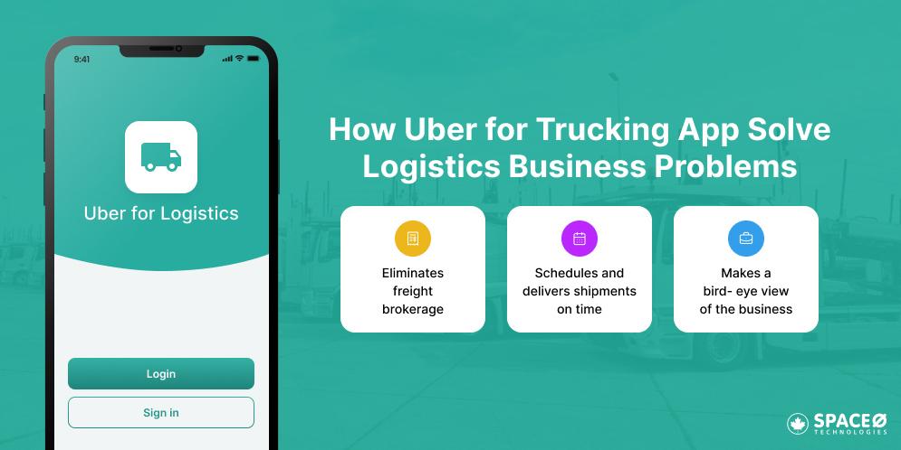 How Uber for Trucking App Solve Logistics Business Problems