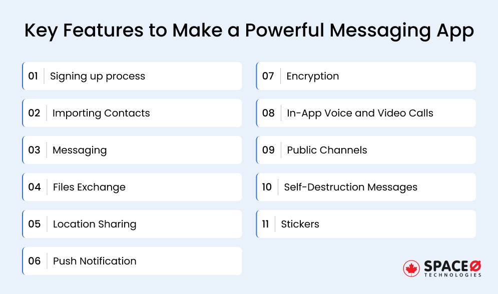Key Features to Make a Powerful Messaging App
