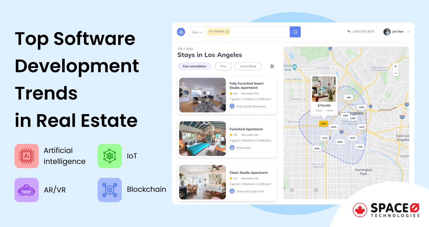 10 Software Development Trends in Real Estate Industry to Look in 2025
