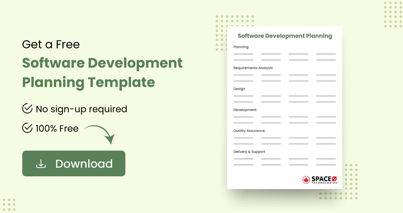 Free Software Development Planning Template